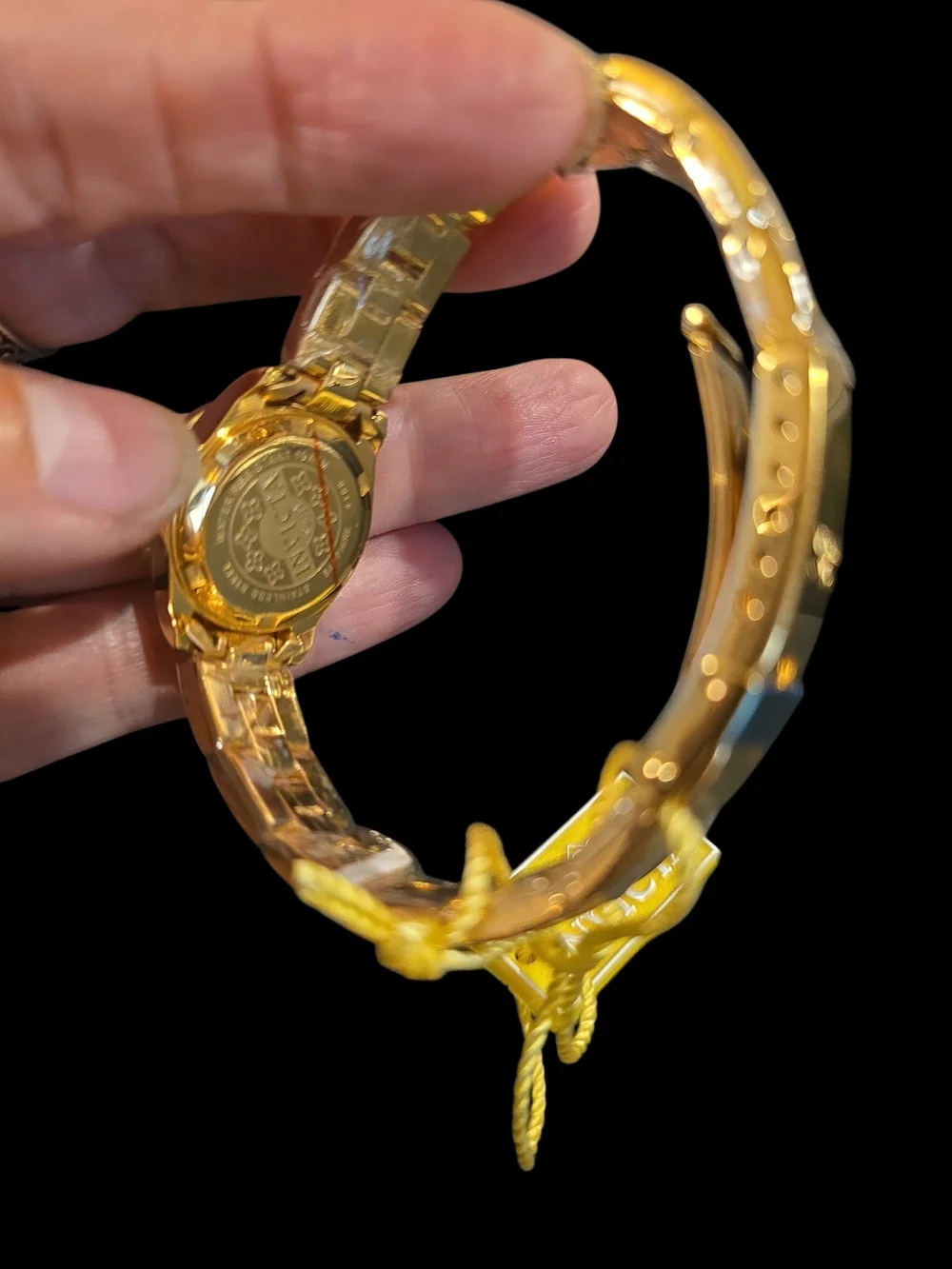 Invicta Women's Gold-Tone Stainless Steel Bracelet Watch - Gold